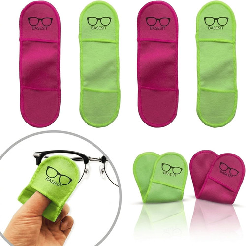 Finger grip eyeglass cleaner - finger,