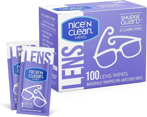 Lens cleaning wipes - lens,
