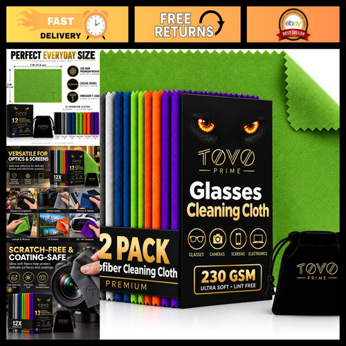 Pack microfiber cleaning - 12,
