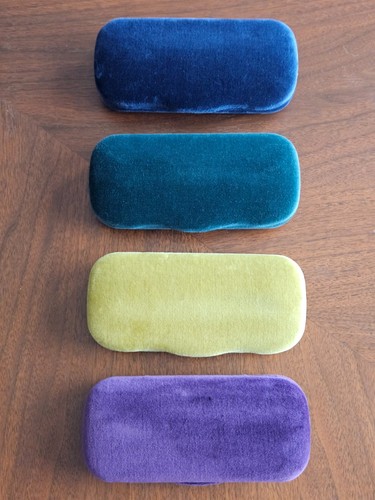 New gucci velvet glasses case - gucci,