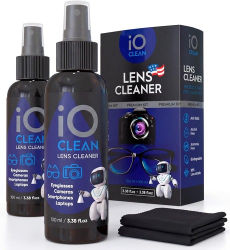 Eyeglass cleaner spray - eyeglass,