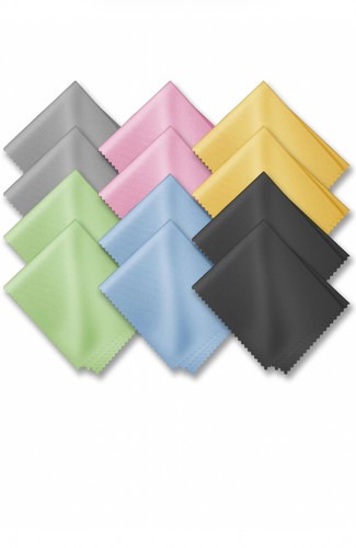 Glasses cleaning cloths - glasses, cloths(12
