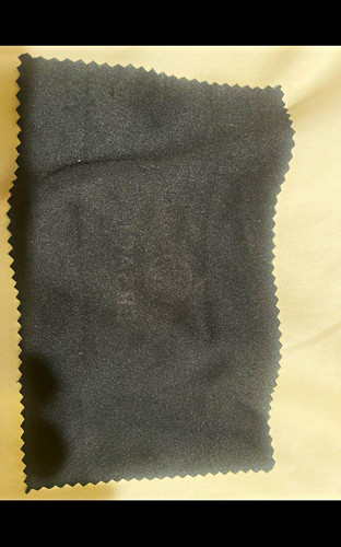 Versace black cleaning cloth - versace,