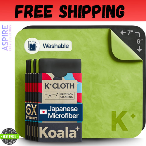 Koala lens cleaning - lens, cloth